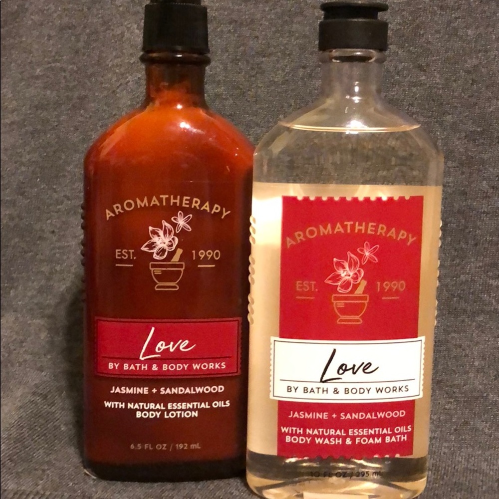 Aromatherapy Jasmine & Sandalwood BBW set